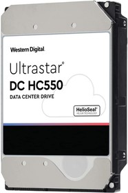 Фото 1/4 Жесткий диск WD Ultrastar DC HC550 WUH721816ALE6L4, 16ТБ, HDD, SATA III, 3.5" [0f38462]
