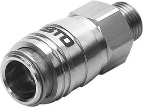 KD3-1/8-A-R, Male Pneumatic Quick Connect Coupling, Threaded