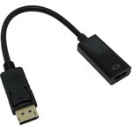 EX284921RUS, Кабель-переходник DisplayPort-HDMI ExeGate EX-DPM-HDMIF-0.15 ...