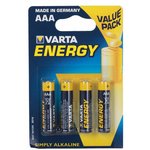 04103229414, Батарейка Varta Energy (AAA, 4 шт.)