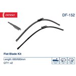 DF152, Wiper Blade - flat blade kit: FORD