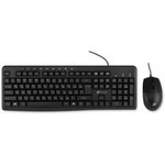 Клавиатура + мышь Оклик S650 клав:черный мышь:черный USB Multimedia (1875246)