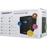 Источник бесперебойного питания Ippon Smart Power Pro II 1600 960Вт 1600ВА черный