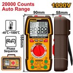 Мультиметр цифровой 1000В (6/12) INGCO DM410003 INDUSTRIAL