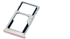 Фото 1/2 Держатель (лоток) SIM карты для Meizu U20 розовый