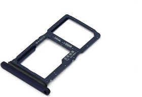 Фото 1/2 Держатель (лоток) SIM карты для Huawei Y9s синий