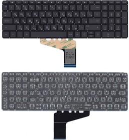 Фото 1/2 Клавиатура для ноутбука HP Omen 15-DH черная