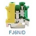 FJ6N/D, Клемма винтовая 6 кв мм заземл, ж/з
