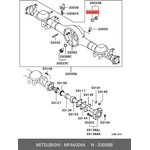 Прокладка сливной пробки MITSUBISHI MF660066