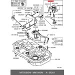 Прокладка топливного насоса MITSUBISHI MN106046