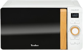 Фото 1/3 201 190, Микроволновая печь Tesler ME-2044 WHITE, 700Вт, 20л. (нерж.сталь)