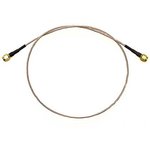 BU-4150029012, Male SMA to Male SMA Coaxial Cable, 12in, RG316 Coaxial, Terminated