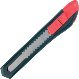 Нож канцелярский 18 мм Франция Start , фиксатор, корпус черно-красный, европодвес, 235472