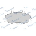 MBF015009, Колодки тормозные FORD Transit (94-00) передние (4шт.) MANDO