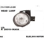 215-11D8R-LD-EM, Фара прав NISSAN: JUKE - 05/10-