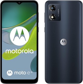 Фото 1/5 Смартфон Motorola XT2345-3 E13 64Gb 2Gb черный моноблок 3G 4G 2Sim 6.5" 720x1600 Android 13 13Mpix 802.11 a/b/g/n/ac GPS GSM900/1800 GSM1900