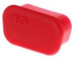 1727040090, Connector Accessories Dust Cap Straight Polyethylene Red Bag