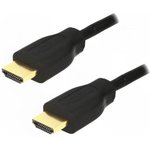 HDMI cable with two 19-pole HDMI connectors, CH0035, 1.0 m