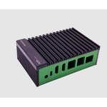 AE003, Metal ROCK SBC Case for use with ROCK 5 Model B Single Board Computer, Black