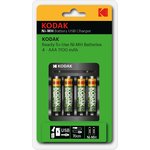Зарядное устройство для аккумуляторов Kodak USB Overnight charger with 4 x 1100 ...