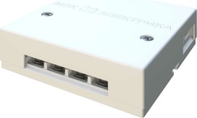 Универсальная коробка радиотрансляционной сети РОН - 240 ом белая MEC41103