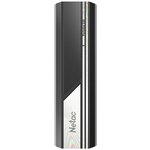 Накопитель SSD Netac USB-C 2Tb NT01ZX10-002T-32BK ZX10 2.5" черный