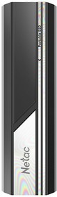 Фото 1/5 Накопитель SSD Netac USB-C 2Tb NT01ZX10-002T-32BK ZX10 2.5" черный