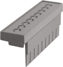 CNMB/5/TG508P, Polycarbonate Terminal Cover, 20mm H, 14mm W, 88mm L for Use with CNMB DIN Rail Enclosure