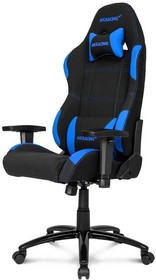 Фото 1/5 AK-K7012-BL, Игровое кресло AKRacing K7012 Black/Blue