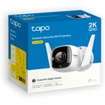 TP-Link Tapo C325WB Уличная Wi-Fi камера, 2K QHD (2688×1520), f/1,0, 2,4 ГГц ...