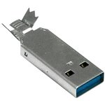 GSB317131HR, USB CONN, 3.0 TYPE A, PLUG, 9POS, CABLE
