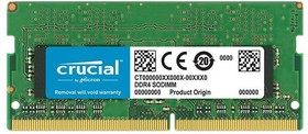 Фото 1/2 Память Crucial 8GB DDR4 2666 SO-DIMM (PC4-21300) CL19 SR x8 Unbuffered 260pin , EAN:649528780065