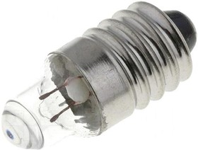 Фото 1/2 LAMP ES/2.2/250, Лампочка: лампа накаливания, E10, 2,2ВDC, 250мА, Колба: с линзой