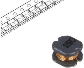 Фото 1/3 TCK-147, Power Inductors - SMD Inductor 15uH 0.6A 600mOhm