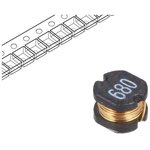 TCK-133, Power Inductors - SMD Inductor 68uH 0.37A 1117mOhm