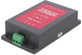 Фото 1/3 TMDC 40-2411, Isolated DC/DC Converters - Chassis Mount Product Type: DC/DC; Package Style: Encapsulated; Output Power (W): 40; Input Voltag