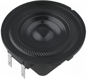 Фото 1/3 Small speaker, 8 Ω, 84 dB, 180 Hz to 17 kHz, black