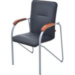Конференц-кресло samba silv чёрный do350 вишня 100553