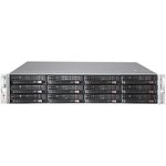 SuperMicro CSE-826BE1C4-R1K23LPB 2U Housing, Black 8xHotSwap 3.5" SAS/SATA ...