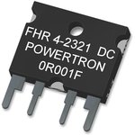 FHR 4-2321 0R010 S 1% Q, Токочувствительный Резистор, 0.01 Ом, Серия FHR 4-2321, 40 Вт, Metal Foil, ± 1%