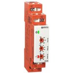 LXCVR 115V, Phase, Voltage Monitoring Relay, 1 Phase, SPDT, DIN Rail