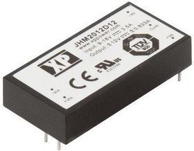 JHM2024D15, Isolated DC/DC Converters - Through Hole DC-DC CONVERTER, 20W, MEDICAL, DIP24, 2 O/P
