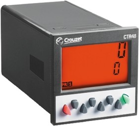 87621125, Counters & Tachometers CTR 48 COUNTER 2 PR BCKLIT LCD 90-260VAC