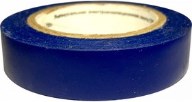 Изолента ПВХ в/с синяя 15мм x 7,5м ГОСТ 17-01-001