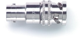 Фото 1/2 5300, Conn BNC Female to -Triaxial 3-lug Male Adapter F/M 0Hz to 500MHz ST Gold