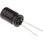 2200μF Aluminium Electrolytic Capacitor 6.3V dc, Radial, Through Hole - UPS0J222MHD