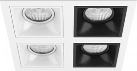 Lightstar Комплект из светильников и рамки DOMINO Domino Lightstar D54606060707