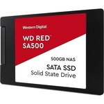 SSD накопитель WD Red SA500 WDS500G1R0A 500ГБ, 2.5", SATA III, SATA