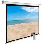 Настенно-потолочный рулонный экран MotoExpert 4:3, 180x240 см, белый ...