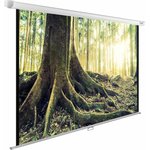 Настенно-потолочный рулонный экран WallExpert 1:1, 220x220 см CS-PSWE-220X220-WT ...